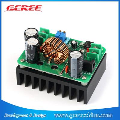 China 600W Boost Converter Geree DC 600W DC Step Up Converter 10-60V Boost To 12-80V 10A Boost Car Laptop Power Supply Module for sale