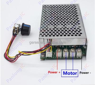 China Motor 12V 24V 36v 48v 80A 4000W DC Control PWM HHO Motor Speed ​​Controller for sale