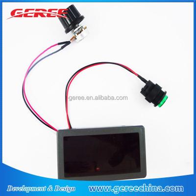 China 24v dc motor speed control CCM5D 12V 24V 8A dc control hho PWM speed controller Digital motor speed display for sale