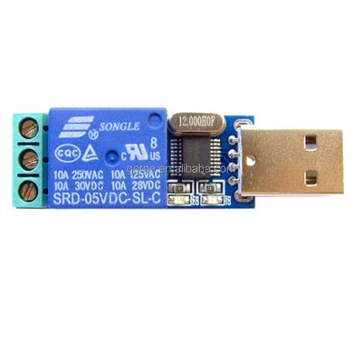 China LCUS-1 CH340 USB Epoxy Smart Remote Control Relay Module and Touch Switch for sale