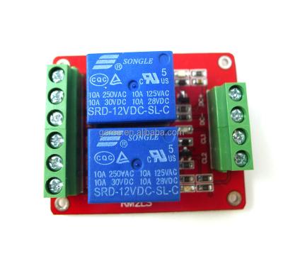 China Sealed 12V 2 Channel Relay Module Layer PCB Expansion Module for sale