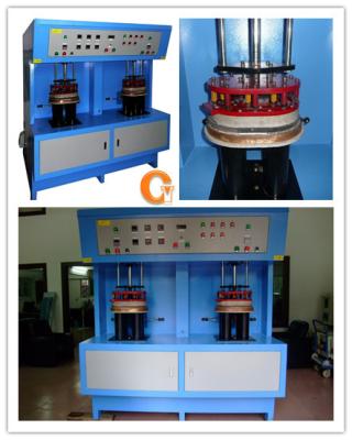 Cina Macchina trifase della saldobrasatura della macchina termica di induzione/due stazioni in vendita