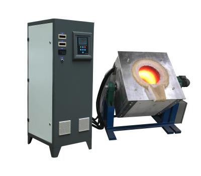 China Ausrüstungs-Touch Screen Licht-Frequenz 1-10Khz der Induktions-60KW schmelzende für Metalldas schmelzen zu verkaufen