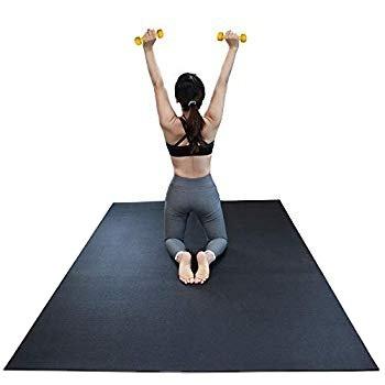 China Durable Workout Mats For Home Gym Flooring - Use With Or Without Shoes Premium Height Rope Mat Large Format Indoor / Outdoor Anti Slip Mat for sale