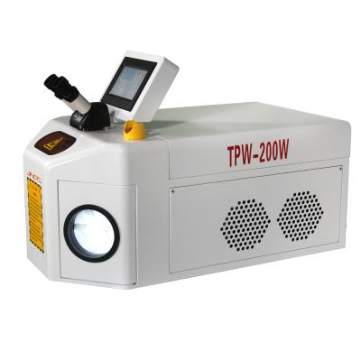 China Hotels Desktop Laser Welding Machine 200W Jewelry Laser Welding Machine System for sale