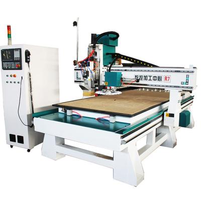 China MDF WOOD ACRYLIC ALUMINUM made in china wood cnc router atc exitech cnc router 1325 for wood furniture for sale