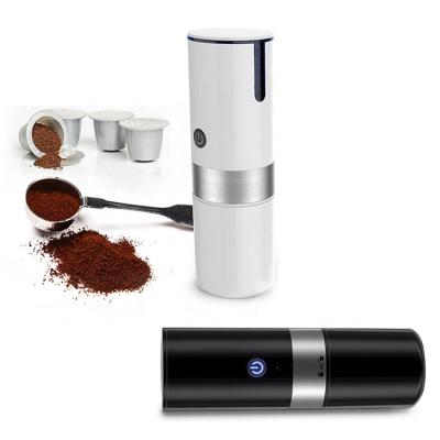 China Mini Espresso Portable Coffee Maker Portable Coffee Maker OEM/ODM Battery 180ml 700g Dc Battery Pod Mini Car Italian Portable Coffee Maker for sale