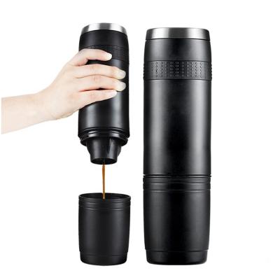 China Black Eco-friendly Mini Coffee Maker K Cup Commercial Car Portable Coffee Machine For Espresso Coffee Machine for sale