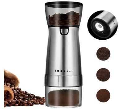 China Mini Car Coffee Grinder Electric Automatic Espresso Coffee Machine with 12v Grinder Coffee Grinder for sale