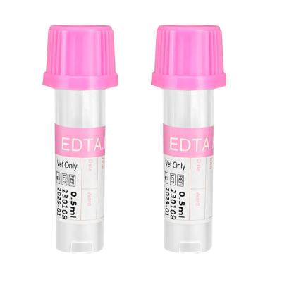 China PET blood collection tubes 1ml EDTA k3 tube test tube blood collection PET EDTA k2 k3 vacuum blood collection for sale