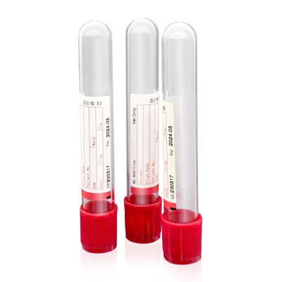 China PET Blood Collection Tube Vacuum Blood Collection Tube 10ml Disposable Non-Vacuum Blood Collection Tube for sale