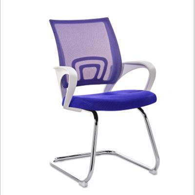 China Factory Stock (Height)Adjustable Office Chair Armrest Training Chair Bow Steel Plastic Chair Single Meeting for sale