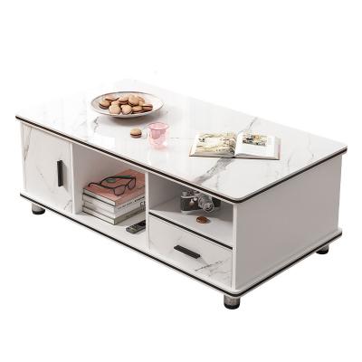 China (Other) modern simple adjustable coffee table TV small living room tea table cabinet combination home tea table desk for sale