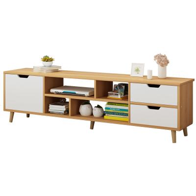 China Modern extendable modern bedroom living room combination coffee table stand simple TV cabinet high TV cabinet for sale