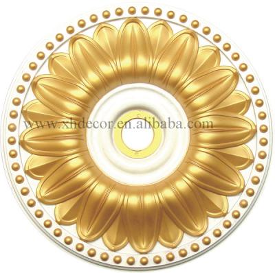 China Artistic Ceiling Hallway Antique Gold Victorian Lighting Ceiling Roses for sale