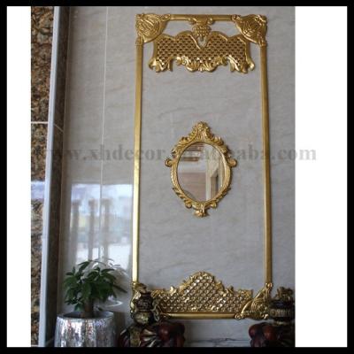 China Resin used in hall villa banquet hotel lobby decor to wall decoration wall frame for sale