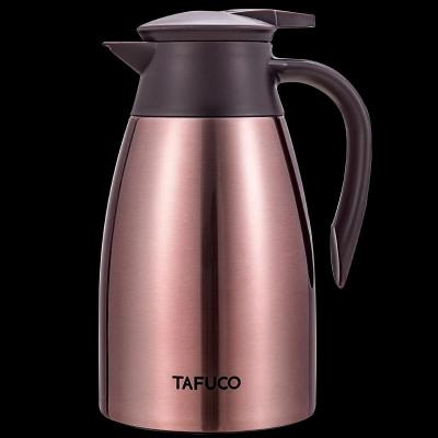 中国 Traditional High Grade 1.5L Stainless Steel Vacuum Stocked Insulated Carafe Coffee Pot Water Bottle 販売のため