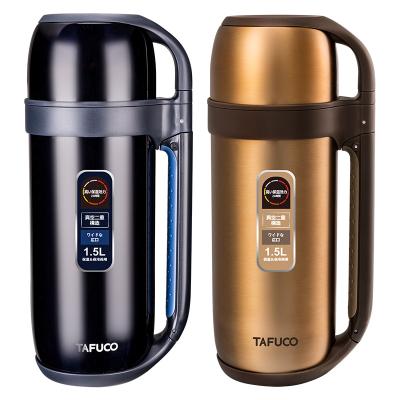 China Tafuco PORTABLE Stainless Steel Water Bottle Spout Lid Keeps Liquids Hot or Cold With Double Wall Vacuum Insulated Bottle zu verkaufen