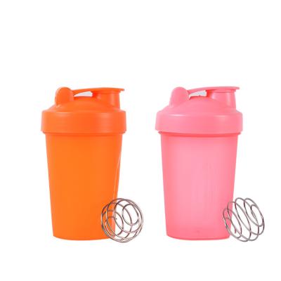 China Custom Classic Plastic Shaker 400ml Gym Fitness Viable Protein Shakers Water Bottle zu verkaufen