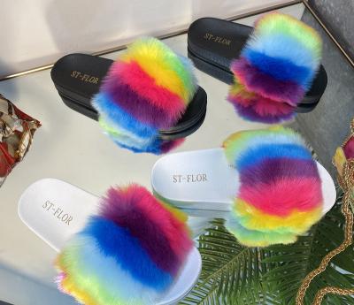 China Home Slippers Customize Indoor Home Slippers S Slippers Personalized Fuzzy Open Toe Women 'S Slippers for sale