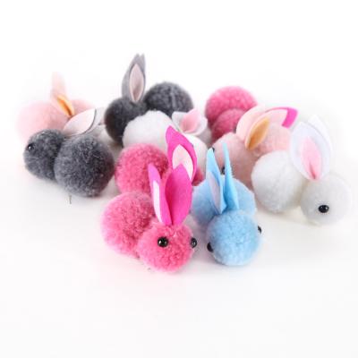 China 2022 Hot Sale Soft Cute Bunny Toy Easter Decorations Cute Gift for Kids Party Ornaments DIY Accessories Supplies for sale