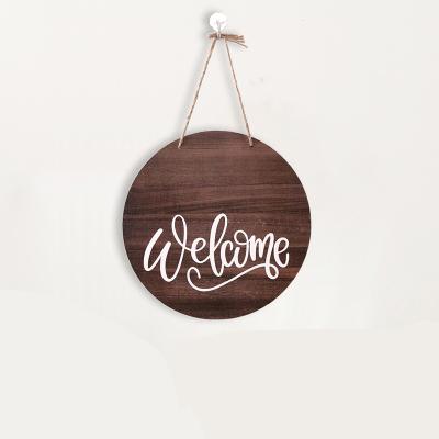 China Fashionable Wholesale Easter Festival Decoration DIY Wall Ornaments Wooden Door Tag Hanging Decorations for sale