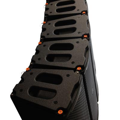 China Dual 6 8 10 12 Inch 2 Way Line Array Speaker With Active Sound PA System Te koop