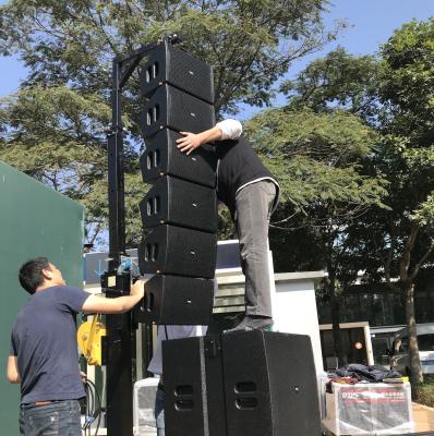 China Mid Throw Professional Audio 10 Inch 2 Way Active Line Array Speakers Complete System Live Show PA System for sale