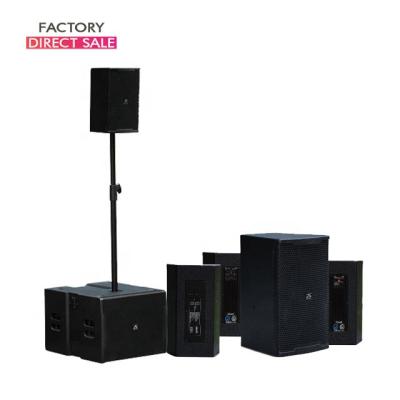 China Black Outdoor/Indoor 2-Way Full Range PA Speaker With Waterproof Professional Active Box zu verkaufen