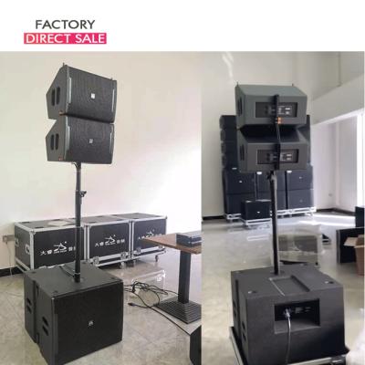 China 10 Inch Passive Line Array Speakers Sound System For Indoor Church Or Outdoor Music Festival for sale