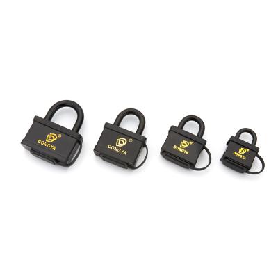 China IRON Common Key Encapsulation Plastic Waterproof Blade Door And Window Padlock Lock for sale