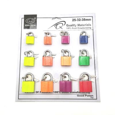 China High Quality Spray Flower Padlock Combination Suction Card Yiwu Market Pujiang Factory Mix for sale