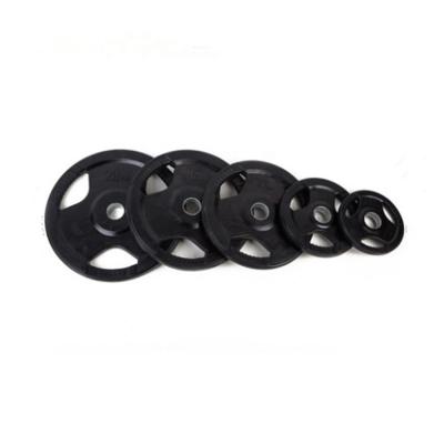 China Durable / Eco - Friendly 10kg Dumbbells Grade Hex Rubber Dumbbell Rubber Weight Plates for sale