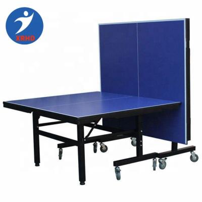 China Low cost outdoor SMC/MDF table tennis table tennis double fold ping pong table for sale