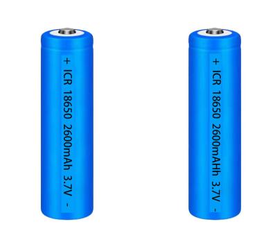 China toys power lithium battery 18650-2600mah-3.7v, rv lithium battery, for energy storage for sale