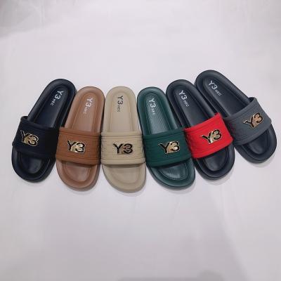 China Cushioning 2023 Summer casual slide sandals slippers for women outdoor slippers for women large size 36-42 slippers for man wholesale for sale