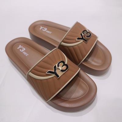 China Cushioning 2023 New Fashion Home Women Slippers Hotel Summer Beach Casual Slides Shoes Ladies Sandals Slippers Flat Outdoor for sale