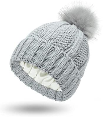 China COMMON Winter Fashion Beanie Hat For Women Weave Fashion Winter Bobble Lightweight Warm Hat for sale