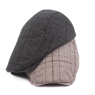 China Custom made mens womens warm classic picture winter gorras golf vintage army berets taxi driver tweed newsboy for sale