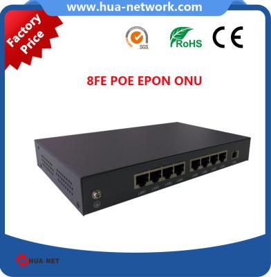 China 8FE PoE EPON ONU/8FE PoE GEPON ONU/8FE PoE ONU EPON/PoE ONU/Fiber optic ONU for sale