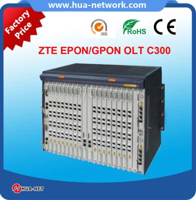 China Black 10G ZTE ZXA10 compact GPON/EPON OLT ZXA10 C300 with GTGO/GTGH Max 240 PON Ports for sale