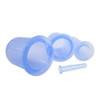 China ISO colocando facial dos copos do silicone da massagem do corpo 6pcs para o abrandamento do corpo à venda