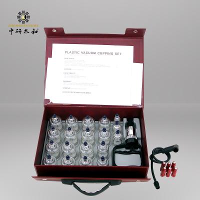 China Grupo colocando de Kit Portable Facial Face Massage 4pcs da terapia do vácuo do Oem à venda