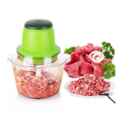 China Best Selling Sustainable 2L Stainless Steel Electric Baby Food Processor Transparent Meat Cleaver for sale