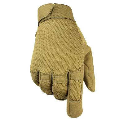 China High Quality Polyester Men Military Tactical Gloves Army Green Khaki Motorcycle Gloves for sale