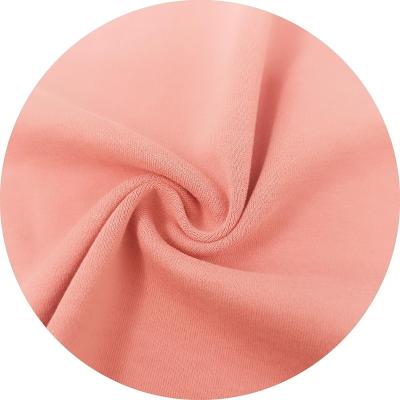 China Very Comfortable Anti-bacteria Pink Knit Fabric Made Of Bamboo Cotton And Spandex for sale