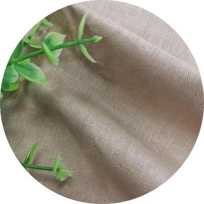 China Woven fabric 45%cotton and 55%linen simple natural environment friendly organic for sale