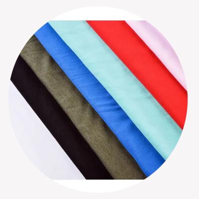 China China Manufacture Organic Custom Colors 95% Cotton 5% Spandex Plain Jersey Fabric For Garment for sale