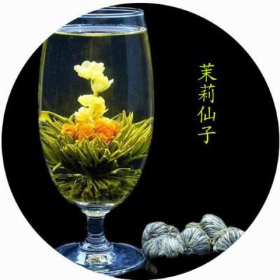 China Natural blooming tea from Chinese handcrafted and organic teaballs, 100% handmade flower blooming teas for sale