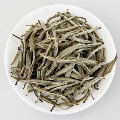 China Organic white needle white tea (baihaoyinzhen), natural and health loose tea china silver tea for sale